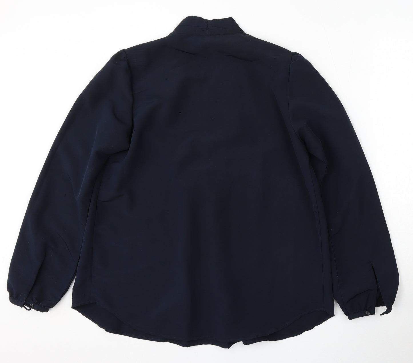 Preworn Womens Blue  Polyester Pullover Sweatshirt Size M