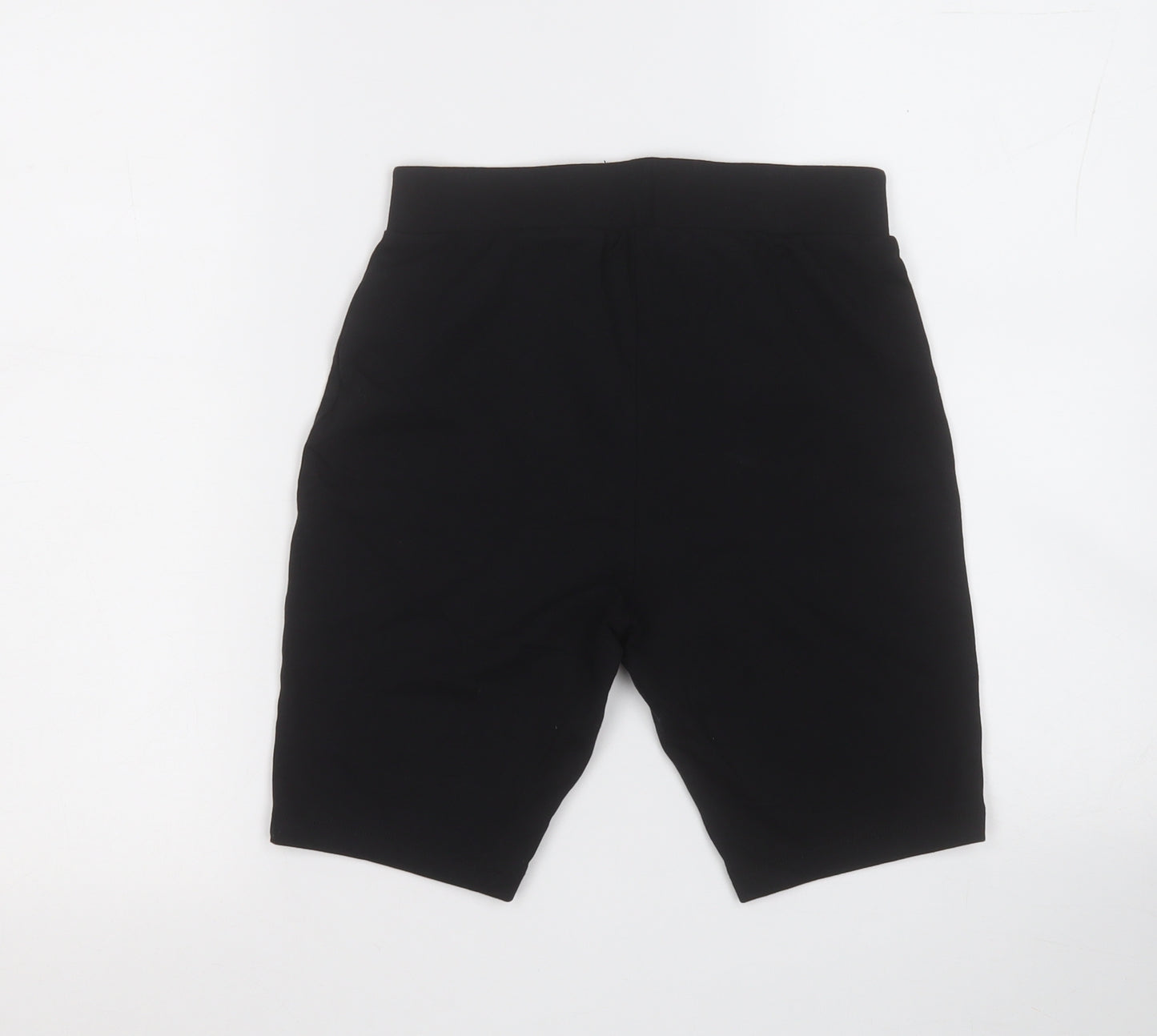 New Look Womens Black  Cotton Sweat Shorts Size 8  Regular