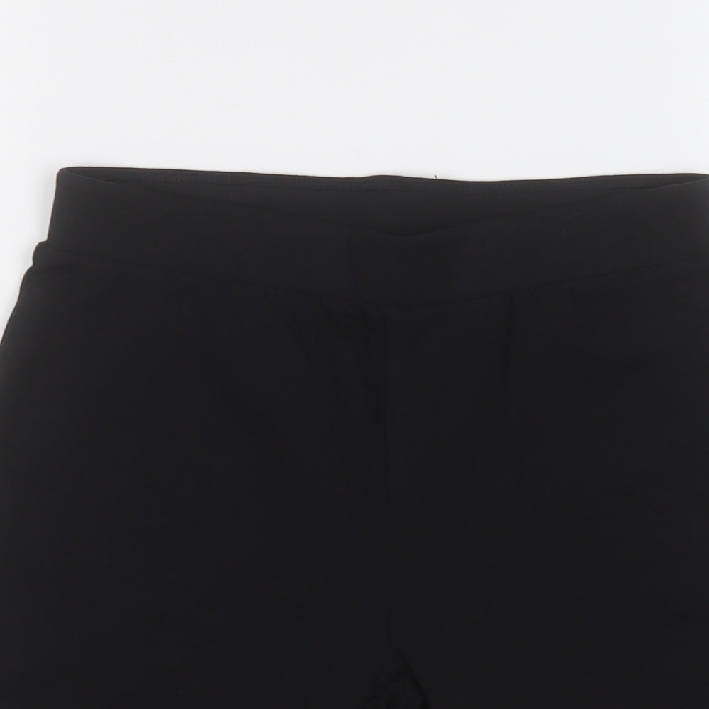New Look Womens Black  Cotton Sweat Shorts Size 8  Regular