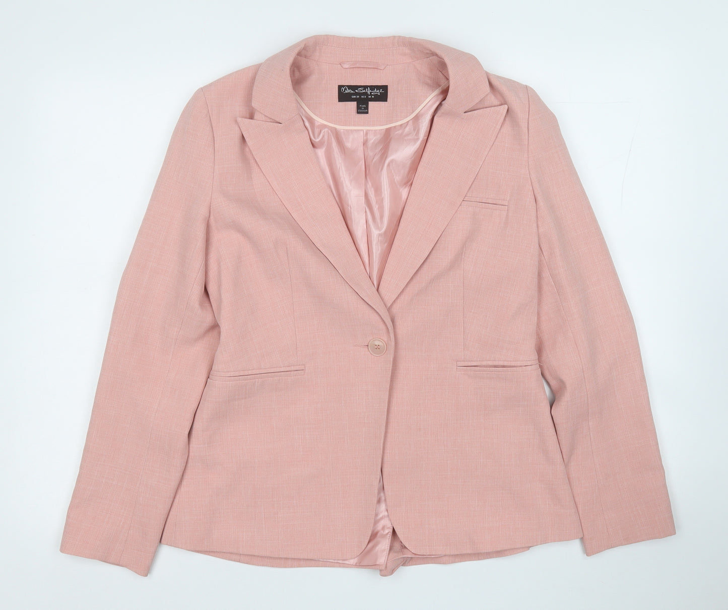 Miss Selfridge Womens Pink   Jacket Blazer Size 10
