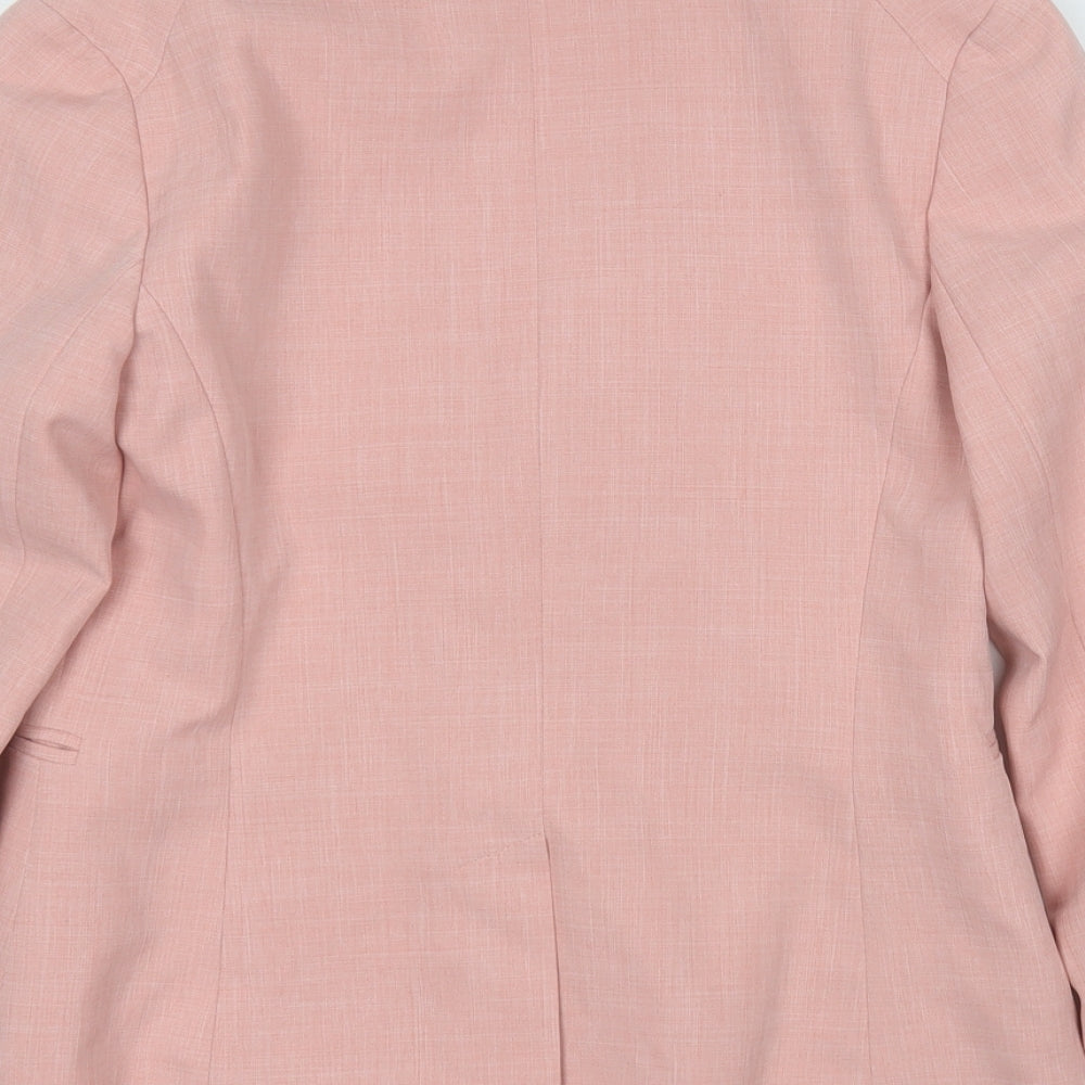Miss Selfridge Womens Pink   Jacket Blazer Size 10