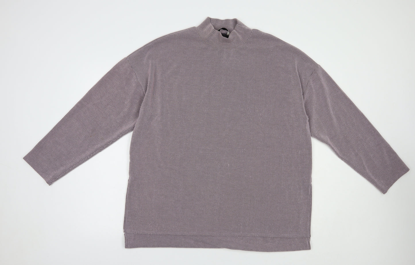 George Womens Pink  Polyester Tunic Sweatshirt Size 14  Pullover