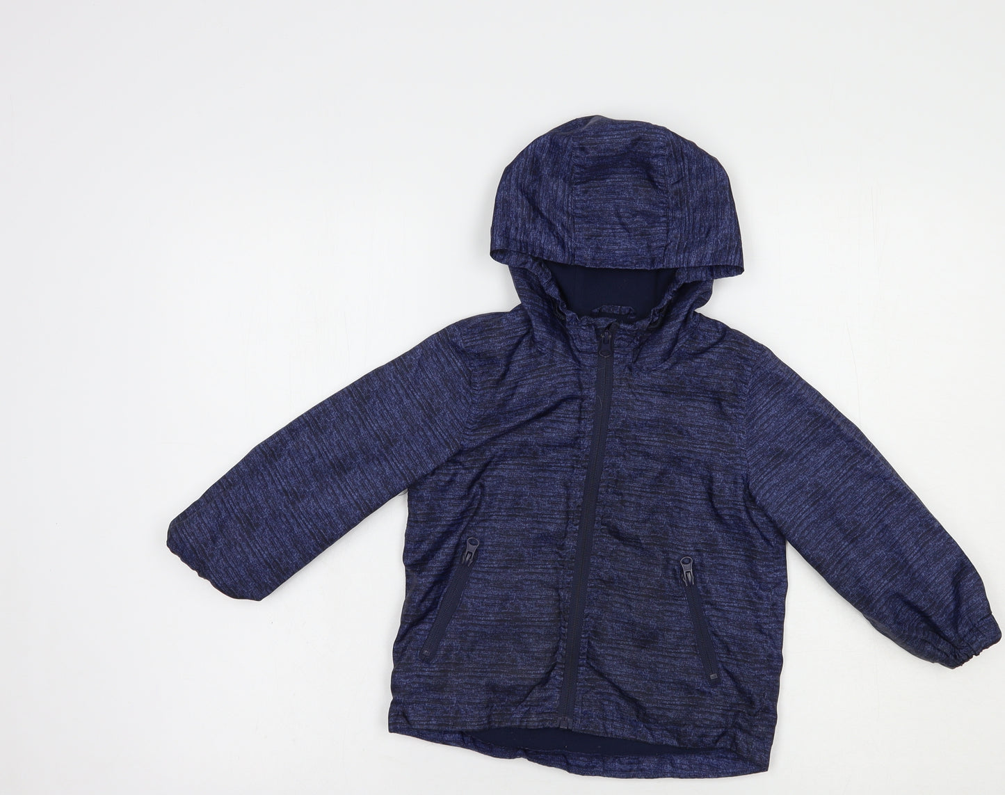 Primark Boys Blue   Windbreaker Jacket Size 2-3 Years  Zip
