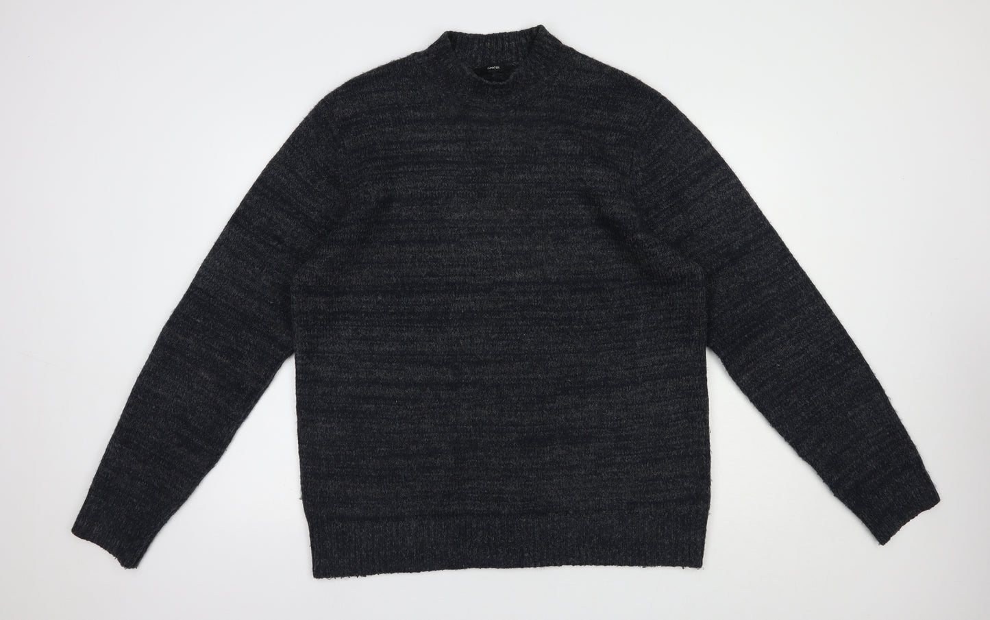 George Mens Blue Crew Neck  Acrylic Pullover Jumper Size XL