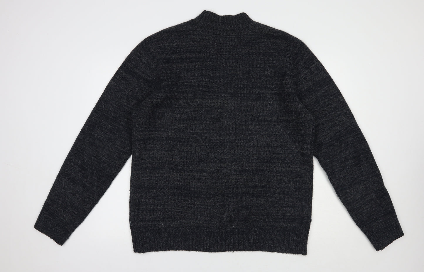 George Mens Blue Crew Neck  Acrylic Pullover Jumper Size XL