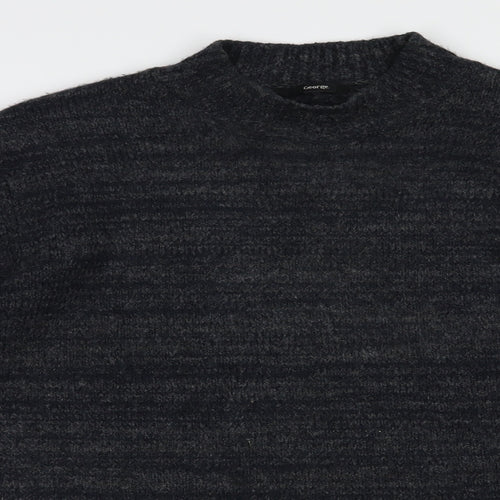 George Mens Blue Crew Neck  Acrylic Pullover Jumper Size XL
