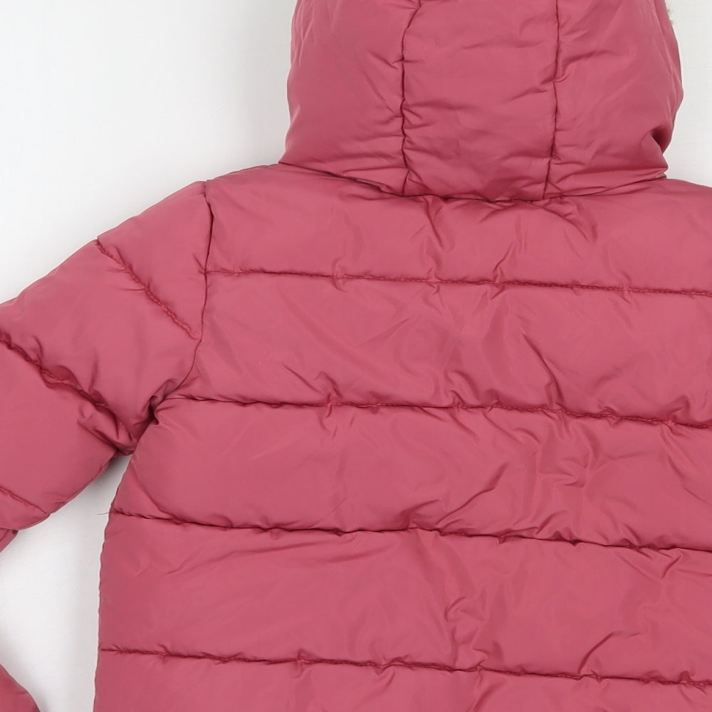 F&F Baby Pink   Puffer Jacket Jacket Size 18-24 Months   Zip