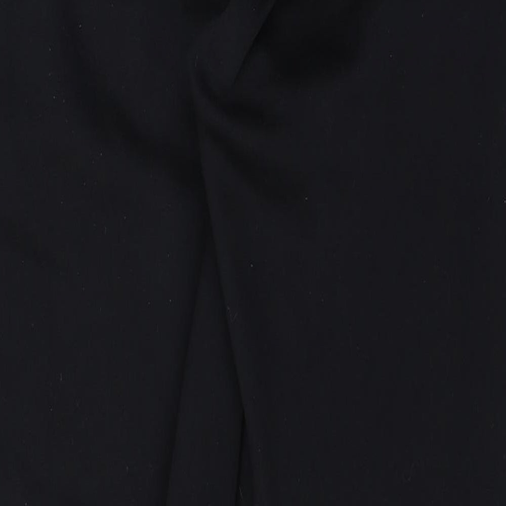 Dunnes Stores Womens Black  Cotton Jogger Trousers Size XL L32 in Regular