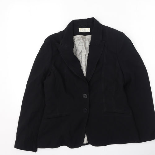 Wallis Womens Black   Jacket  Size 12