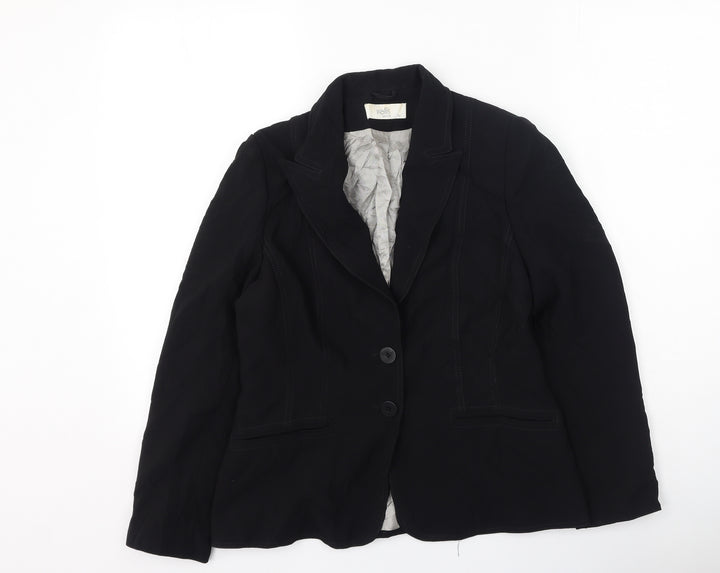 Wallis Womens Black Jacket Size 12