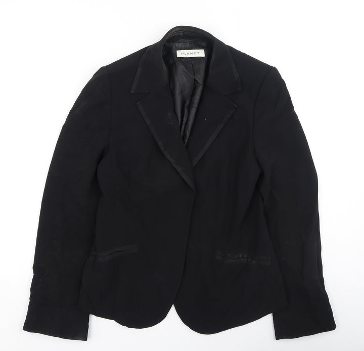 Planet Womens Black Jacket Size 10