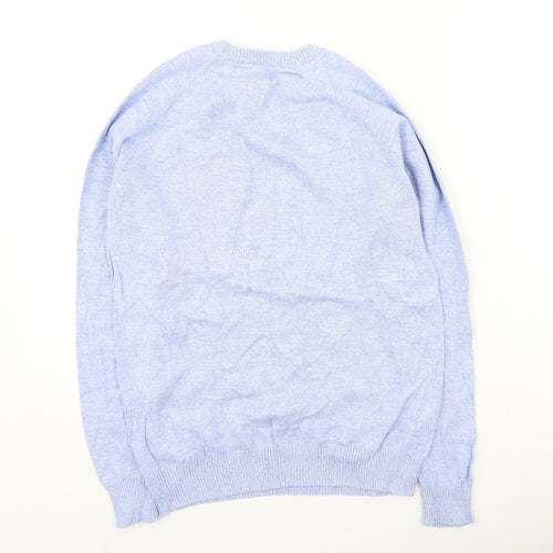 Primark Womens Purple Round Neck  Cotton Pullover Jumper Size S