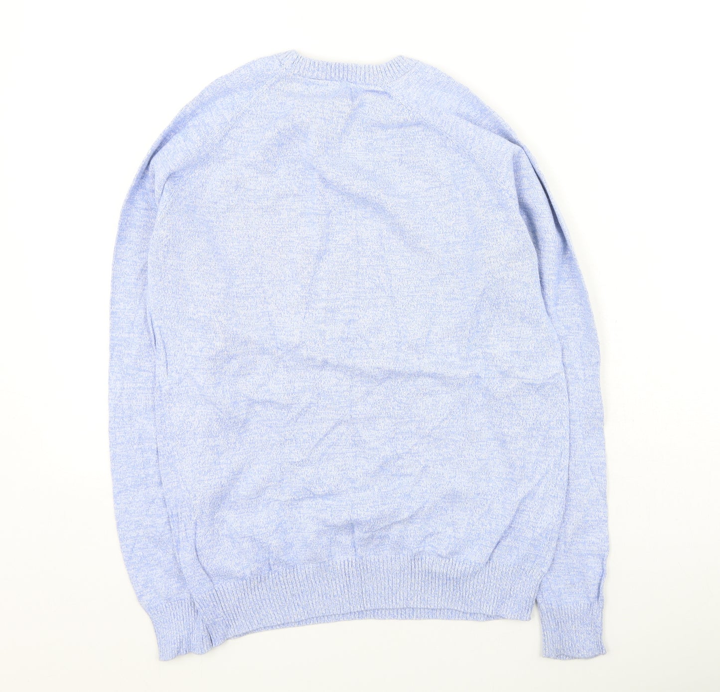 Primark Womens Purple Round Neck  Cotton Pullover Jumper Size S