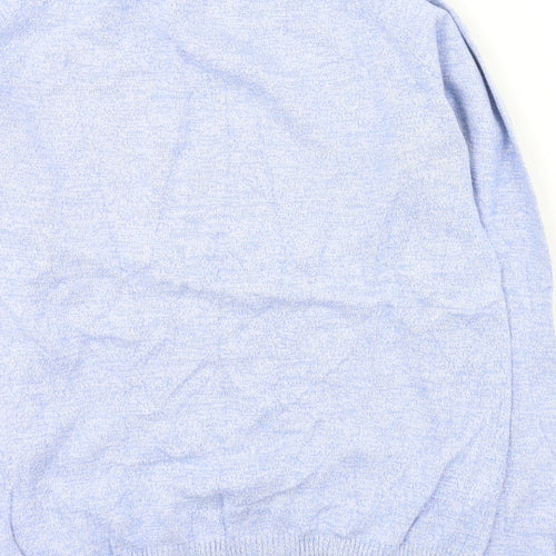 Primark Womens Purple Round Neck  Cotton Pullover Jumper Size S
