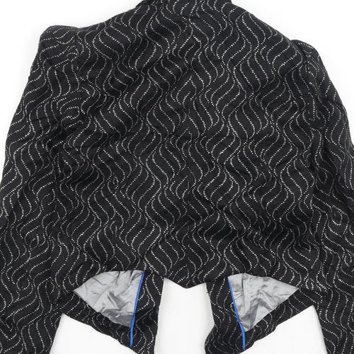 NEXT Womens Black Geometric  Jacket  Size 10