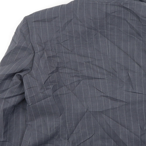 Dorothy Perkins Womens Grey Striped  Jacket  Size 12