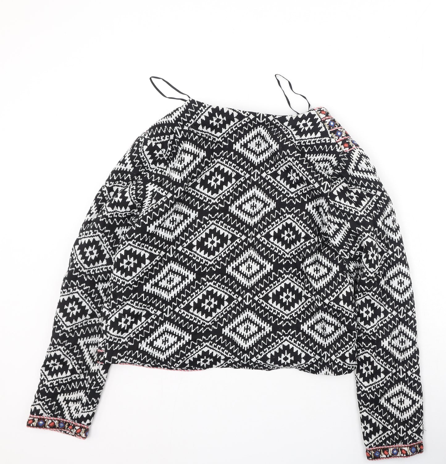 Primark Womens Multicoloured Geometric  Jacket  Size 14