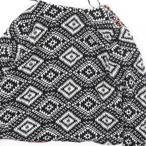 Primark Womens Multicoloured Geometric  Jacket  Size 14