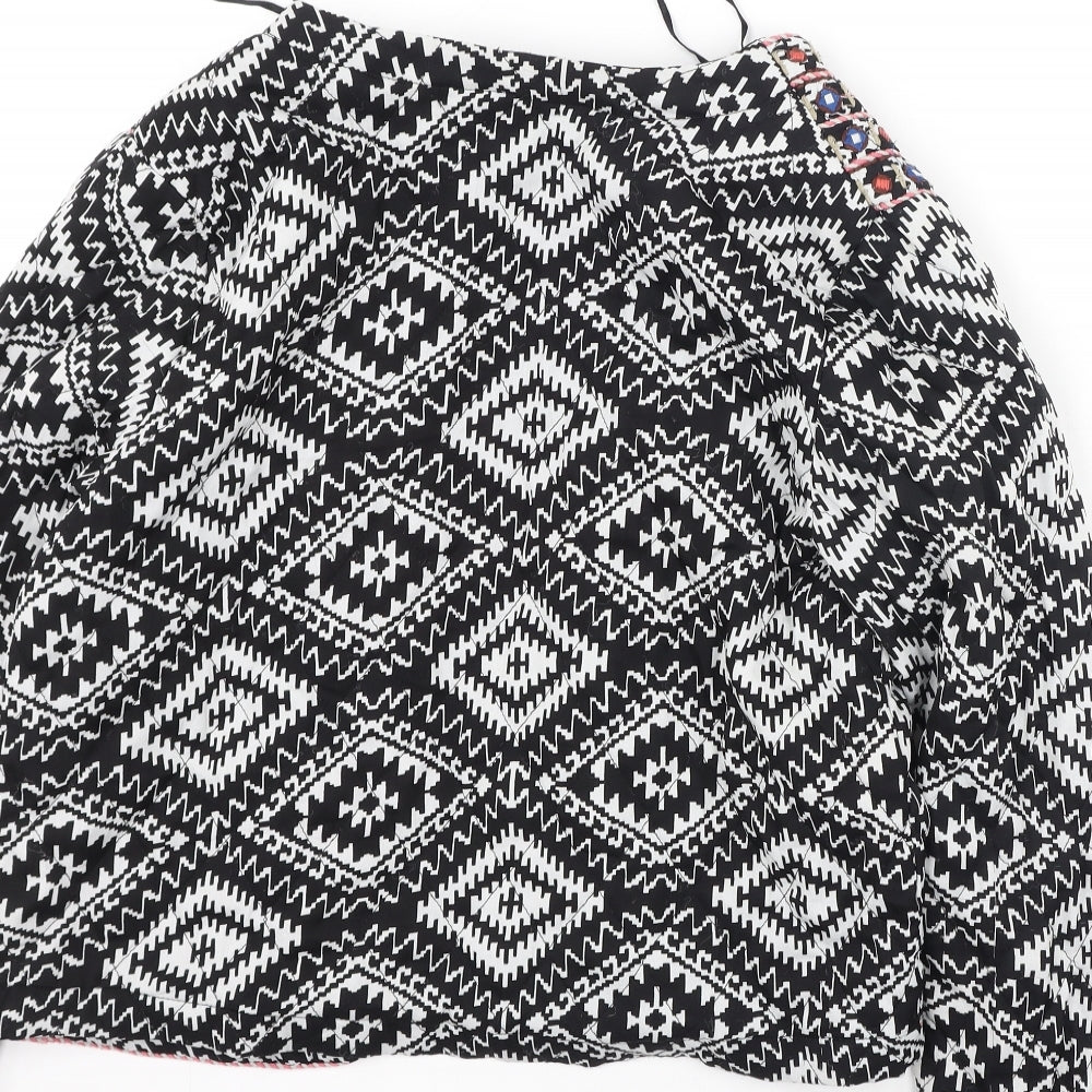 Primark Womens Multicoloured Geometric  Jacket  Size 14