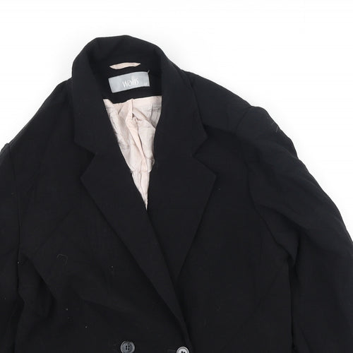 Wallis Womens Black   Jacket  Size 12