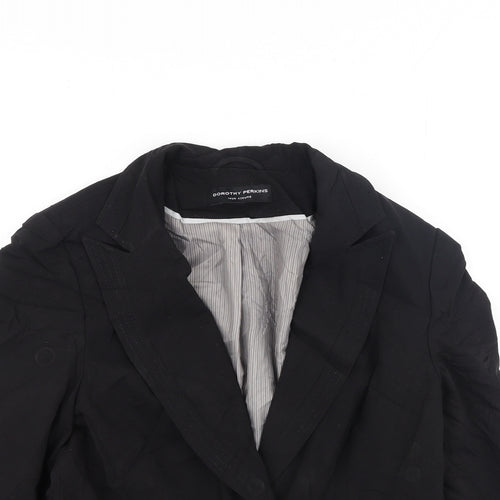 Dorothy Perkins Womens Black   Jacket  Size 14