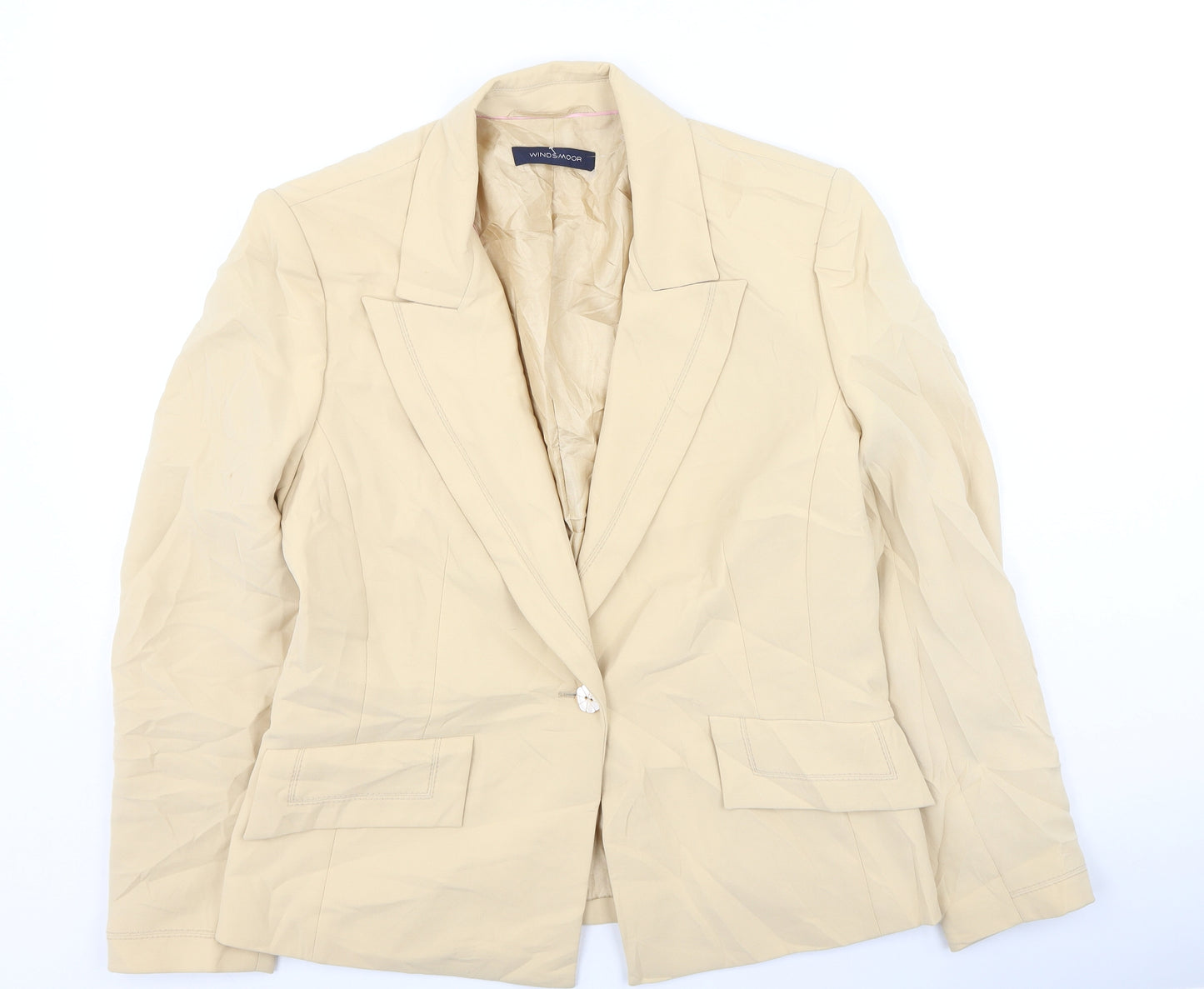 Windsmoor Womens Beige   Jacket  Size 10