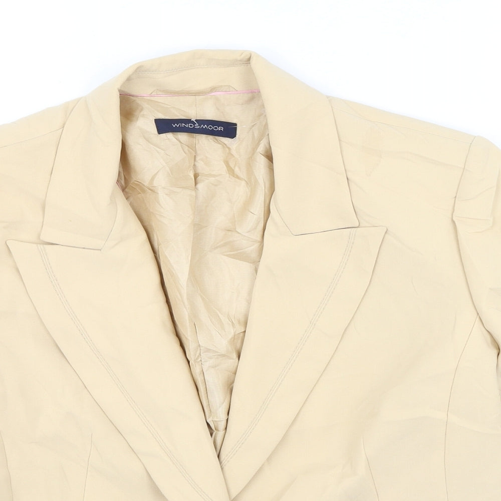 Windsmoor Womens Beige   Jacket  Size 10