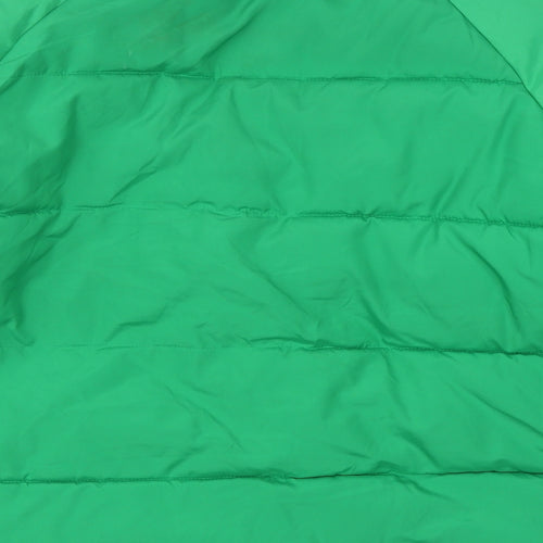 Matalan Womens Green   Puffer Jacket Jacket Size 18  Button