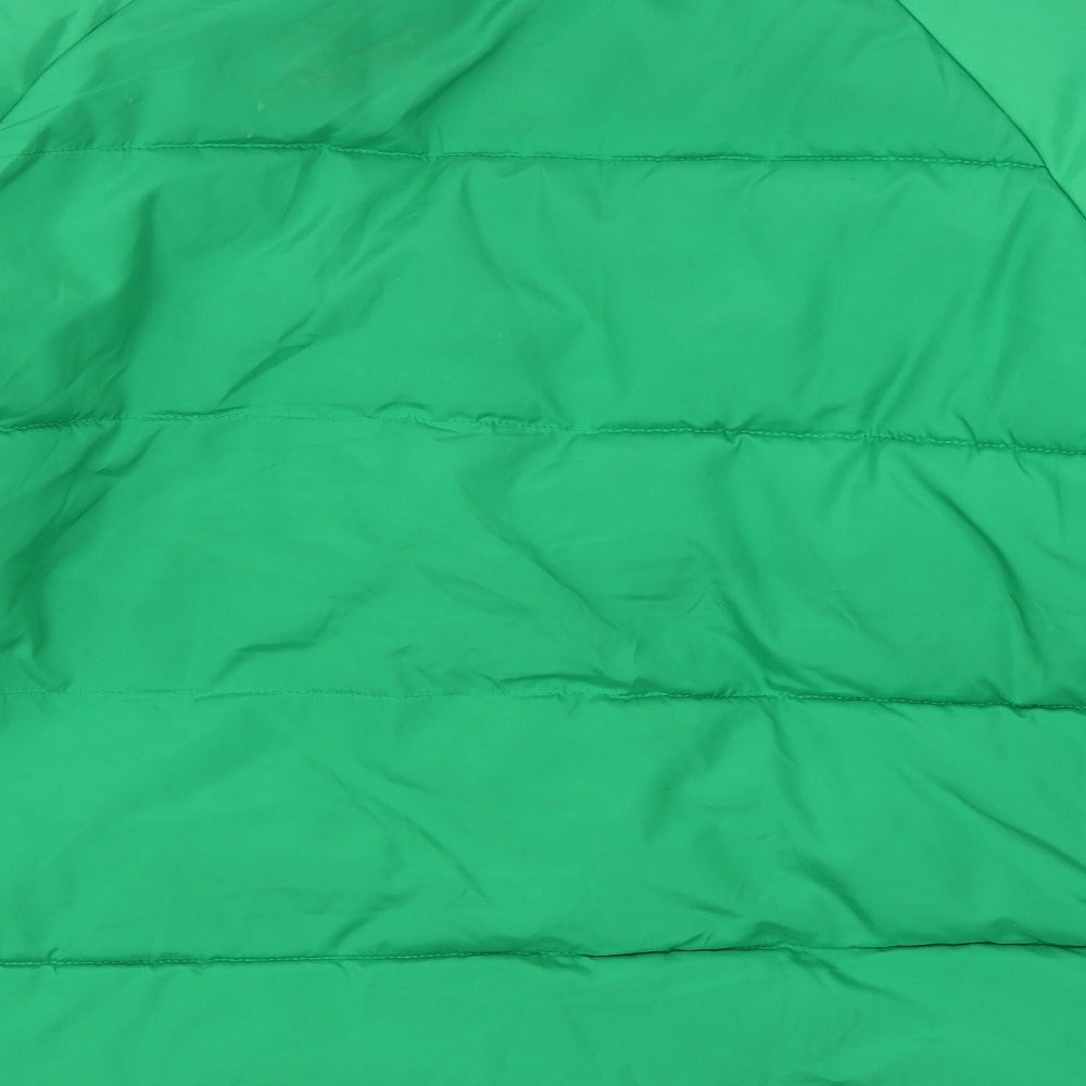 Matalan Womens Green   Puffer Jacket Jacket Size 18  Button