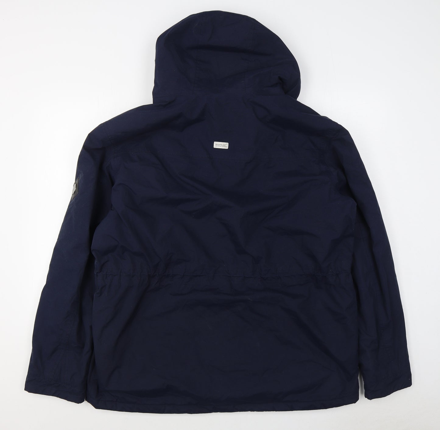 Regatta Mens Blue   Rain Coat Coat Size XL  Zip
