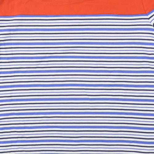 Per Una Womens Multicoloured Striped 100% Cotton Pullover Sweatshirt Size 14  Pullover