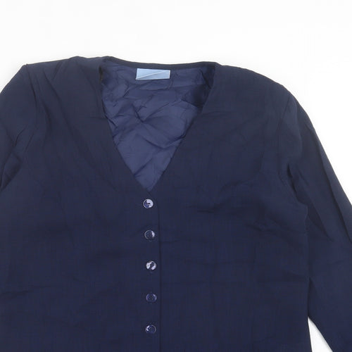 Award Womens Blue   Jacket Blazer Size 12  Button
