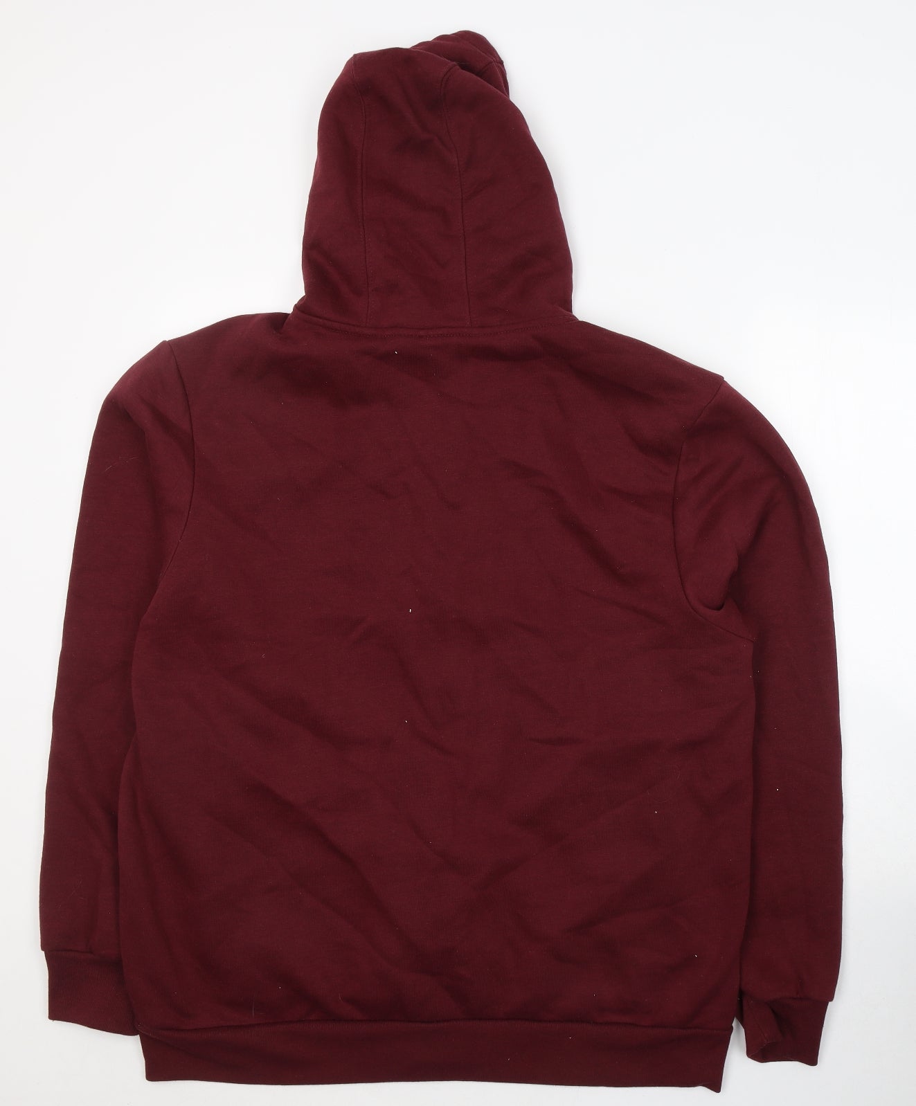 Slazenger Mens Red  Polyester Full Zip Hoodie Size 2XL