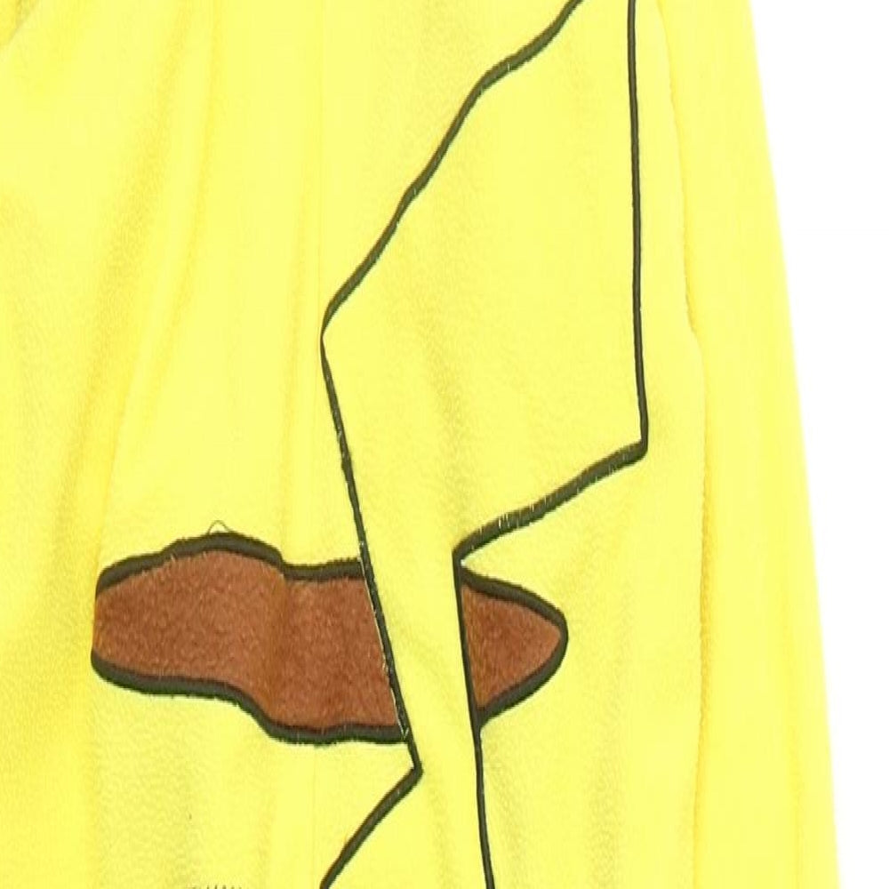 POKEMON Boys White  Polyester  One Piece Size 5-6 Years  Zip - Pikachu
