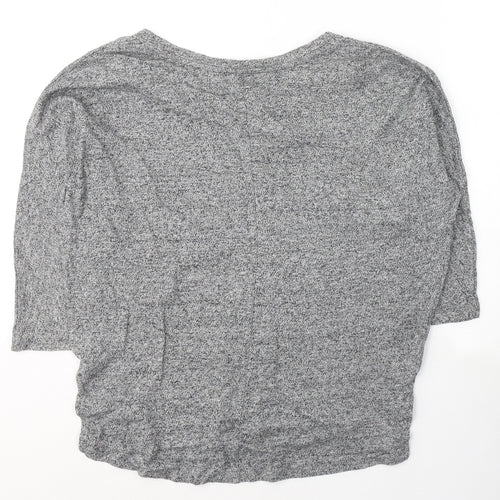 Old Navy Womens Grey  Cotton Jersey T-Shirt Size XS Round Neck