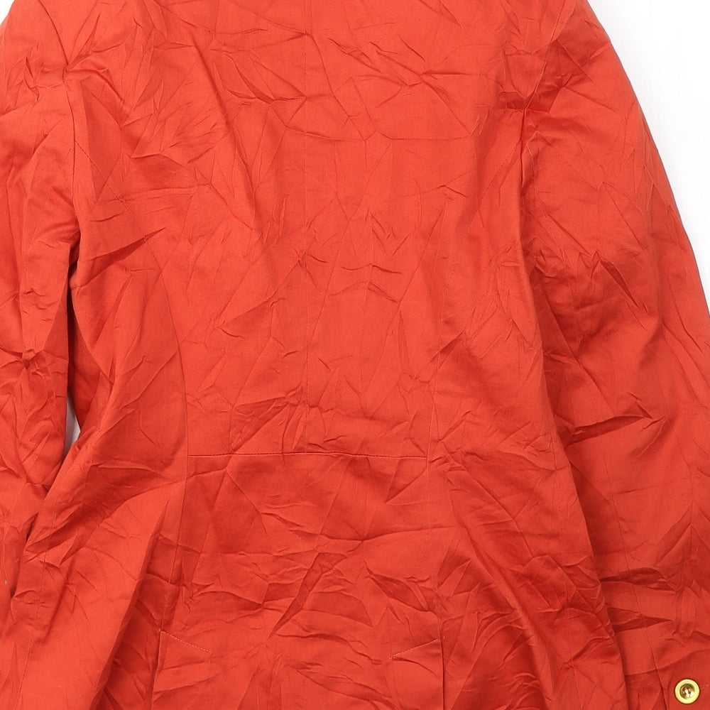 Atmosphere Womens Red  Cotton Jacket Blazer Size 10