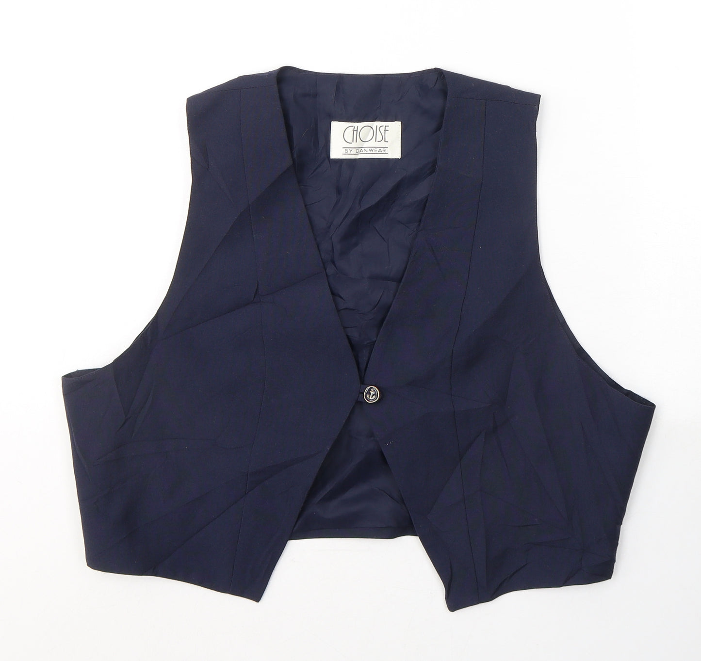 Choise Dan Wear Womens Black  Polyester Jacket Suit Waistcoat Size 16