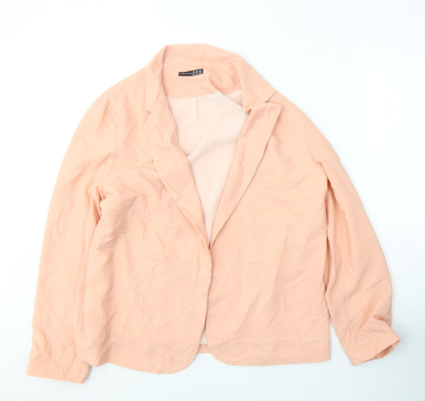 Atmosphere Womens Orange   Jacket Blazer Size 18