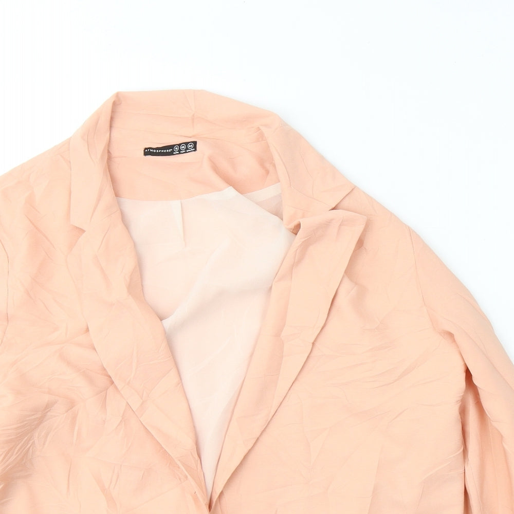 Atmosphere Womens Orange   Jacket Blazer Size 18