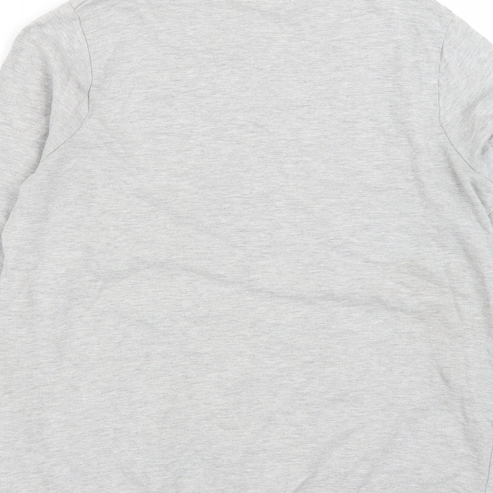 George Womens Grey  Cotton Pullover Sweatshirt Size 14   - Mr Men Mr Tickle