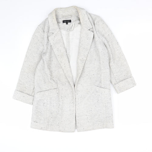 New Look Womens Grey   Jacket  Size 8