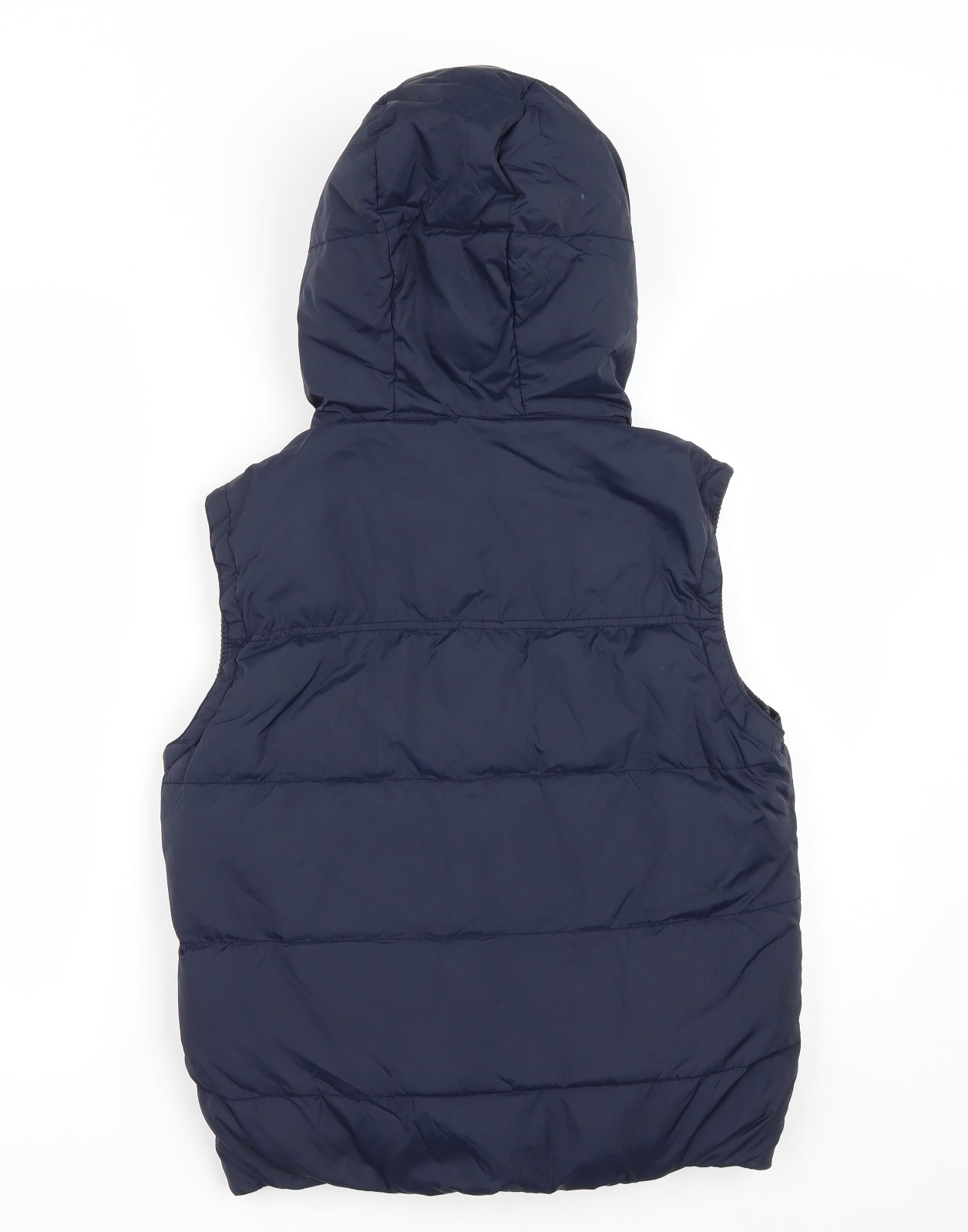 Jack Wills Womens Blue   Quilted Waistcoat Size 10  Zip