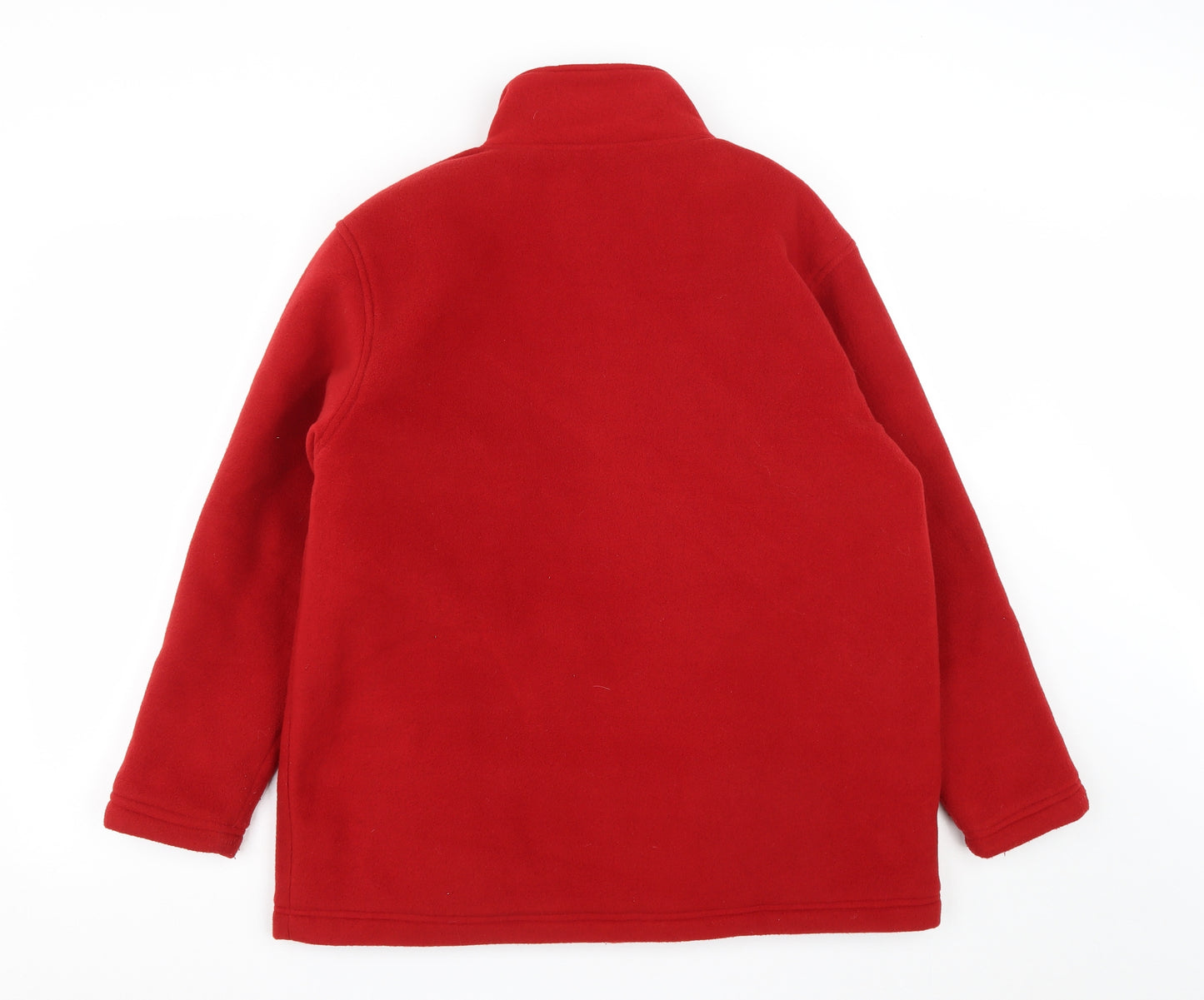 Country Rose Womens Red  Polyester Full Zip Sweatshirt Size M  Zip