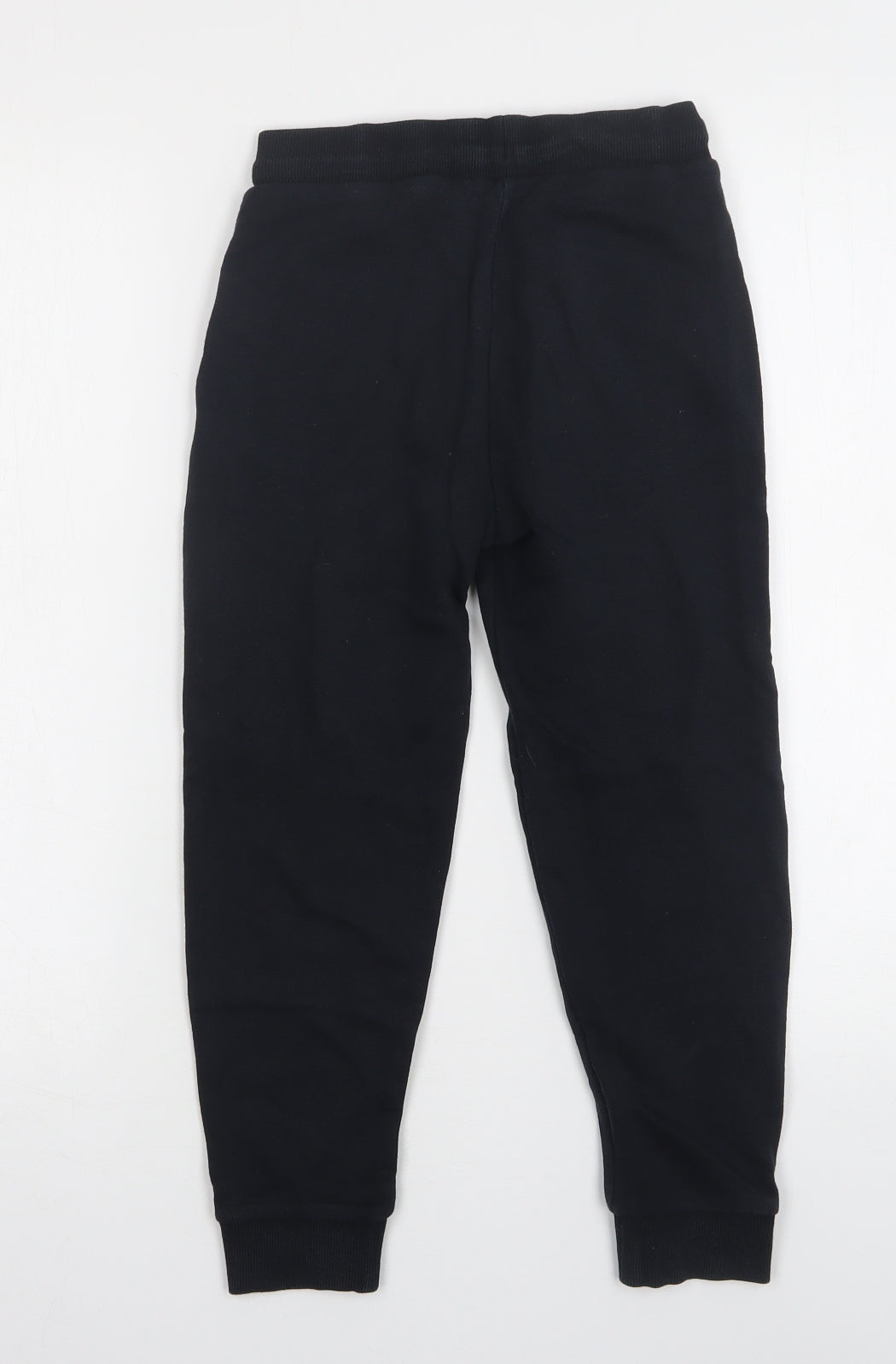 Marks and Spencer Boys Blue  Cotton Sweatpants Trousers Size 7-8 Years  Regular