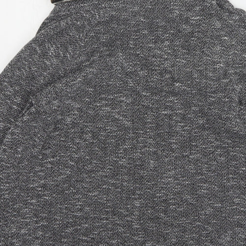 Klass Womens Grey  Polyester Pullover Sweatshirt Size L