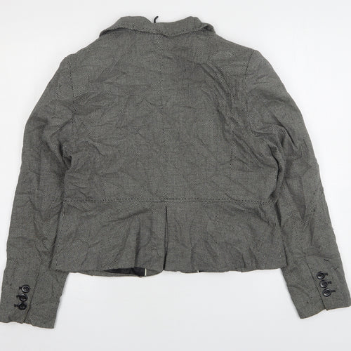Marks and Spencer Womens Grey  Polyester Jacket Suit Jacket Size 16