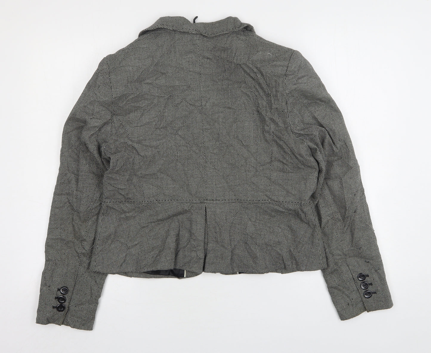 Marks and Spencer Womens Grey  Polyester Jacket Suit Jacket Size 16