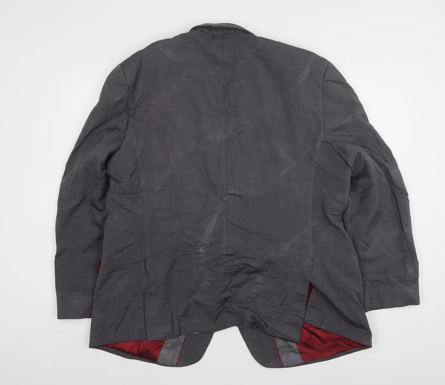 Jasper Conran Mens Grey  Wool Jacket Suit Jacket Size 46