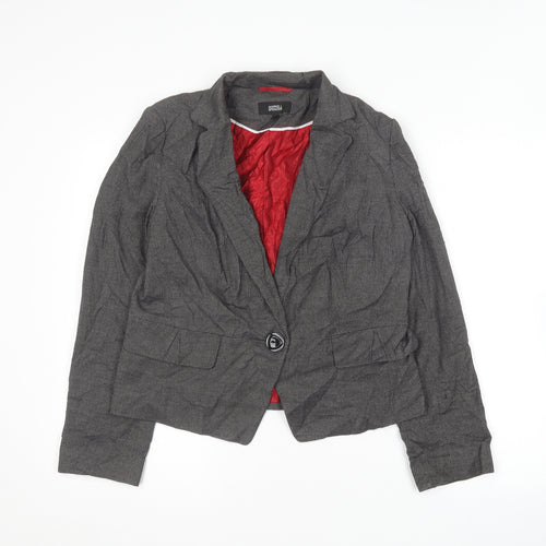 Marks and Spencer Womens  Geometric  Jacket Blazer Size 14