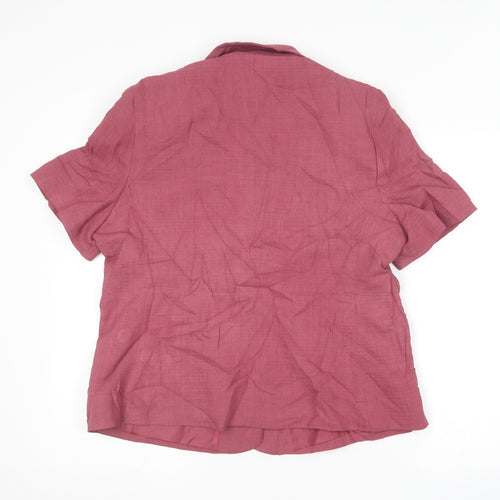 Kliss Collection Womens Pink   Jacket  Size 18